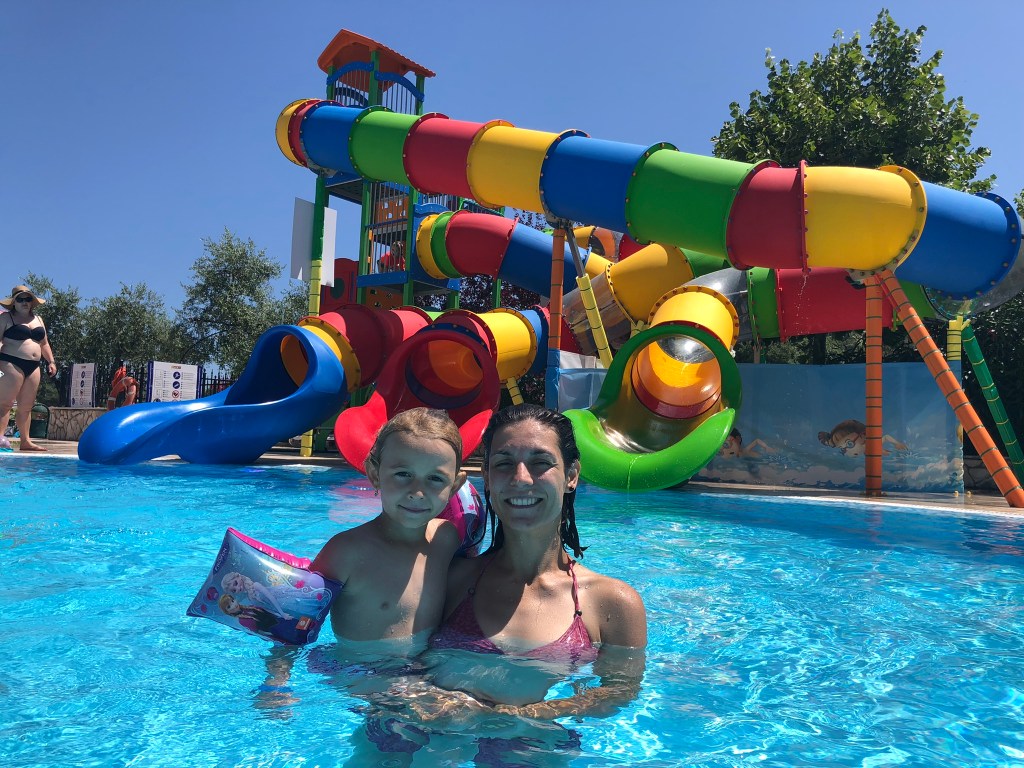 bazén u hotelu Narcis Rabac